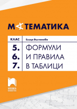 Формули и правила в таблици. Математика 5. – 7. клас