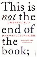 THIS IS NOT THE END OF THE BOOK