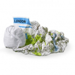 CRUMPLED CITY MAP LONDON