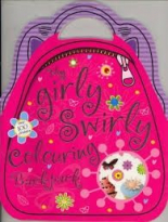 My Girly Swirly Colouring Backpack Over 100 Stickers