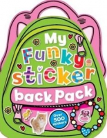 My Funky Sticker Backpack Over 1000 Stickers