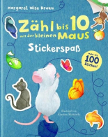 Zaehl bis 10 mit der kleinen Maus - Stickerspaß