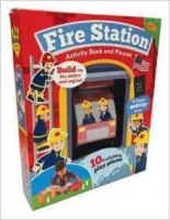 Fire Station - Activity Book and Playset