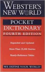 Webster's New World Pocket Dictionary, Fourth Edition