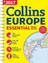 Collins Europe Essential Road Atlas 2017