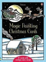 Magic painting Christmas cards