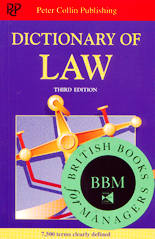Dictionary of law
