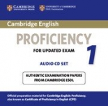 Cambridge English Proficiency for updated exam Practice Tests Book 1 Audio CDs (2)