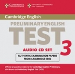 Cambridge Preliminary English Practice Tests PET 3 Audio CDs (2)