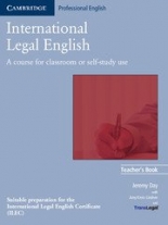 International Legal English Teachers Book