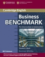 Business Benchmark Pre-intermediate-Intermediate Student's Book 