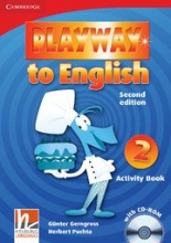 Playway to English 2nd edition Level 2 Activity Book with CD-ROM