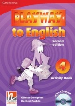 Playway to English 2nd edition Level 4 Activity Book with CD-ROM