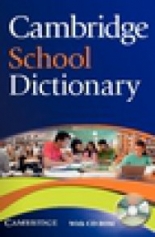 Cambridge School Dictionary Paperback with CD-ROM