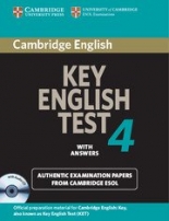 Cambridge Key English Practice Tests KET 4 Self-study Pack