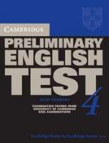 Cambridge Preliminary English Practice Tests PET 4 Student's Book with answers