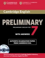 Cambridge Preliminary English Practice Tests PET 7 Self-study Pack (Student's Book with Answers and Audio CDs (2))