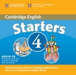 Cambridge Young Learners English Practice Tests Starters 4 Audio CD