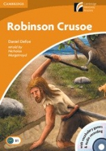 Cambridge Discovery Readers 4 Intermediate Robinson Crusoe Book with CD-ROM