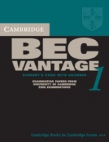 Cambridge BEC Practice Tests Vantage 1 Student's Book with answers