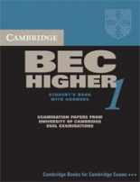 Cambridge BEC Practice Tests Higher 1 Student's Book with answers