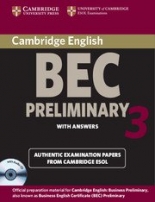 Cambridge BEC Practice Tests Preliminary 3 Self-study Pack