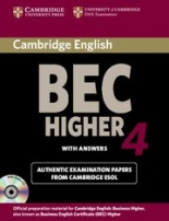 Cambridge BEC Practice Tests Higher 4 Self-study pack