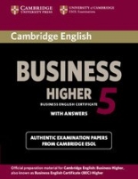 Cambridge BEC Practice Tests Higher 5 Student's Book with answers