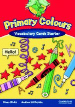 Primary Colours Starter Vocabulary Cards