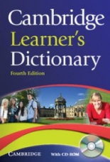 Cambridge Learner's Dictionary + CD 4 ed. Paperback with CD-ROM