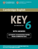 Cambridge Key English Practice Tests KET 6 Student's Book with answers