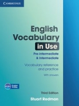 English Vocabulary in Use Pre-interm. and Interm. Book and CD