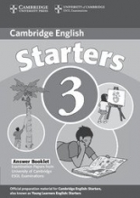 Cambridge Young Learners English Practice Tests Starters 3 Answer Booklet