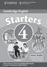 Cambridge Young Learners English Practice Tests Starters 4 Answer Booklet