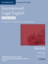 International Legal English Teacher's Book 2nd Edition