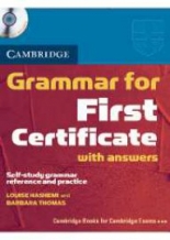 Cambridge Grammar for First Certificate Book with answers and Audio CD Second edition 