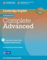 Complete Advanced 2nd ed. Teacher's Book + CD-ROM