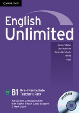 English Unlimited Pre-intermediate Teacher's Book with DVD-ROM