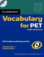 Cambridge Vocabulary for PET Book with ans. + Audio-CD