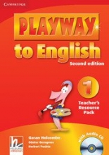 Playway to English 2nd edition Level 1 Teacher's Resource Pack with Audio CD