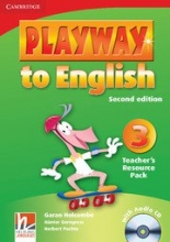 Playway to English 2nd edition Level 3 Teacher's Resource Pack with Audio CD 