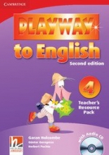 Playway to English 2nd edition Level 4 Teacher's Resource Pack with Audio CD