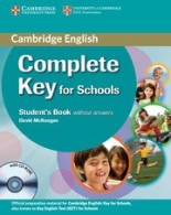 Complete Key for Schools Student‘s Book w/o ans. + CD-ROM