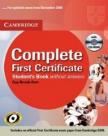 Complete First  1st ed. Student's Book with CD-ROM 