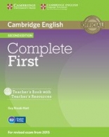 Complete First  2nd ed. Teacher's Book with CD-ROM