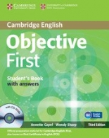 Objective First  3rd ed. Student's Book with answers + CD-ROM