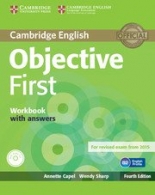 Objective First  4th ed. Workbook with ans. + Audio CD