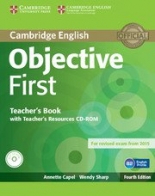 Objective First  4th ed. Teacher's Book + CD-ROM