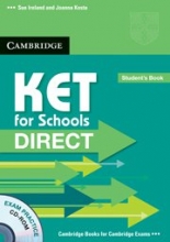 KET for Schools Direct Student's Pack (Student's Book with CD-ROM and Workbook without answers)