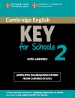 Cambridge Key English Practice Tests KET for Schools 2 Student's Book with answers